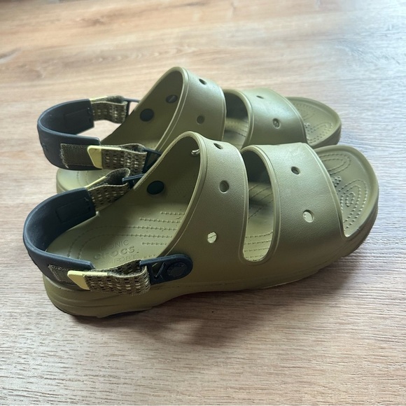Crocs Mens CLASSIC ALL-TERRAIN SANDAL Size 12 - Picture 4 of 10